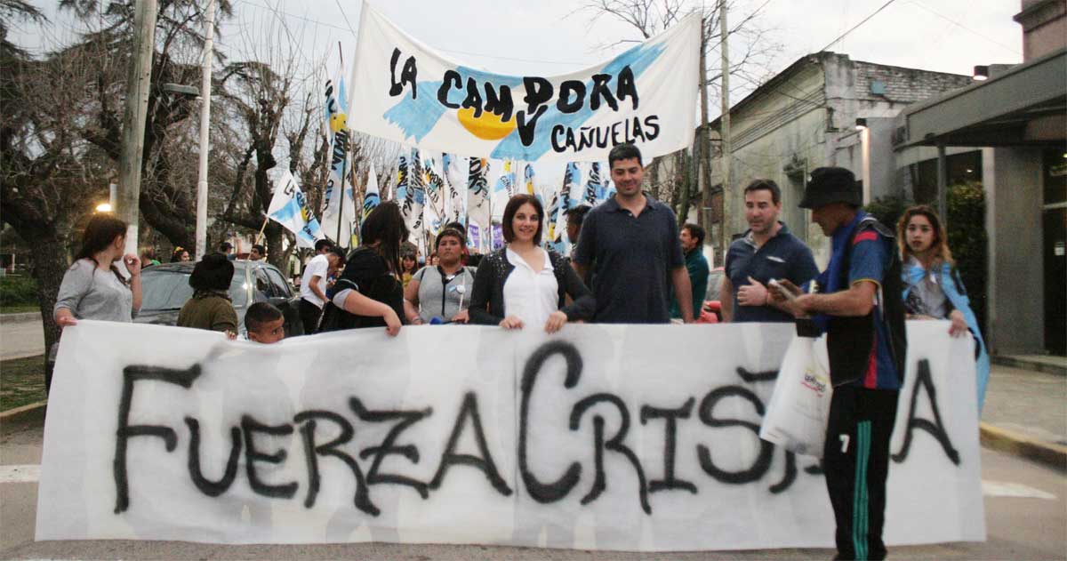 la militancia k le dio su apoyo a cristina 18301