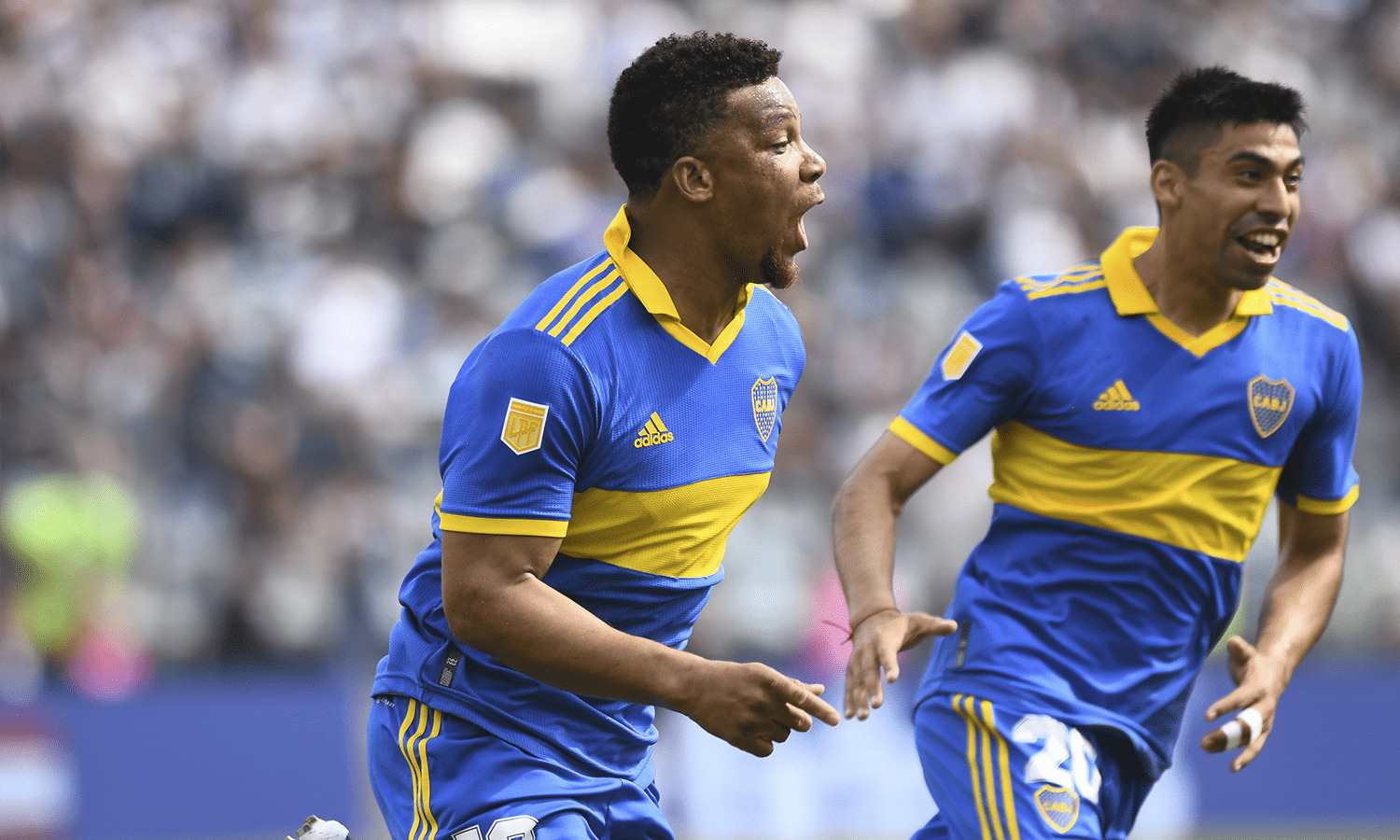 Gol Frank Fabra frente a Gimnasia