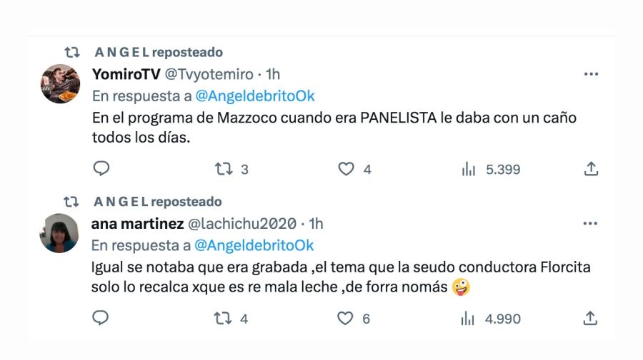 angel de brito disparo contra florencia de la v y destapo las internas de intrusos no soy falso 1673377